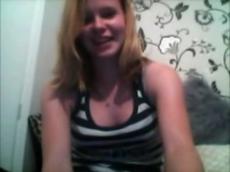 18yo blonde rubbing on Skype, stickam videos 