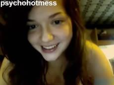 Amazing girl rubbing clit and teasing on Camfuze, stickam videos 
