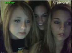Three girls on stickam littlekayy, stickam videos 