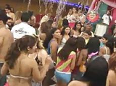 Amateur group sex on latin Carnaval