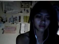 Webcam teen with chocolate nipples