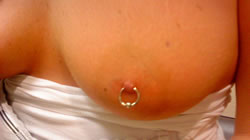 Busty Emo dildoing