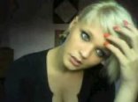 Webcam caps horny blonde masturbate