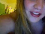 Chubby teen masturbates on Omegle