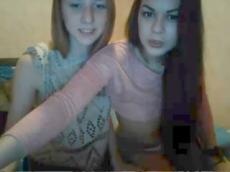 Two lesbians teasing on Chaturbate